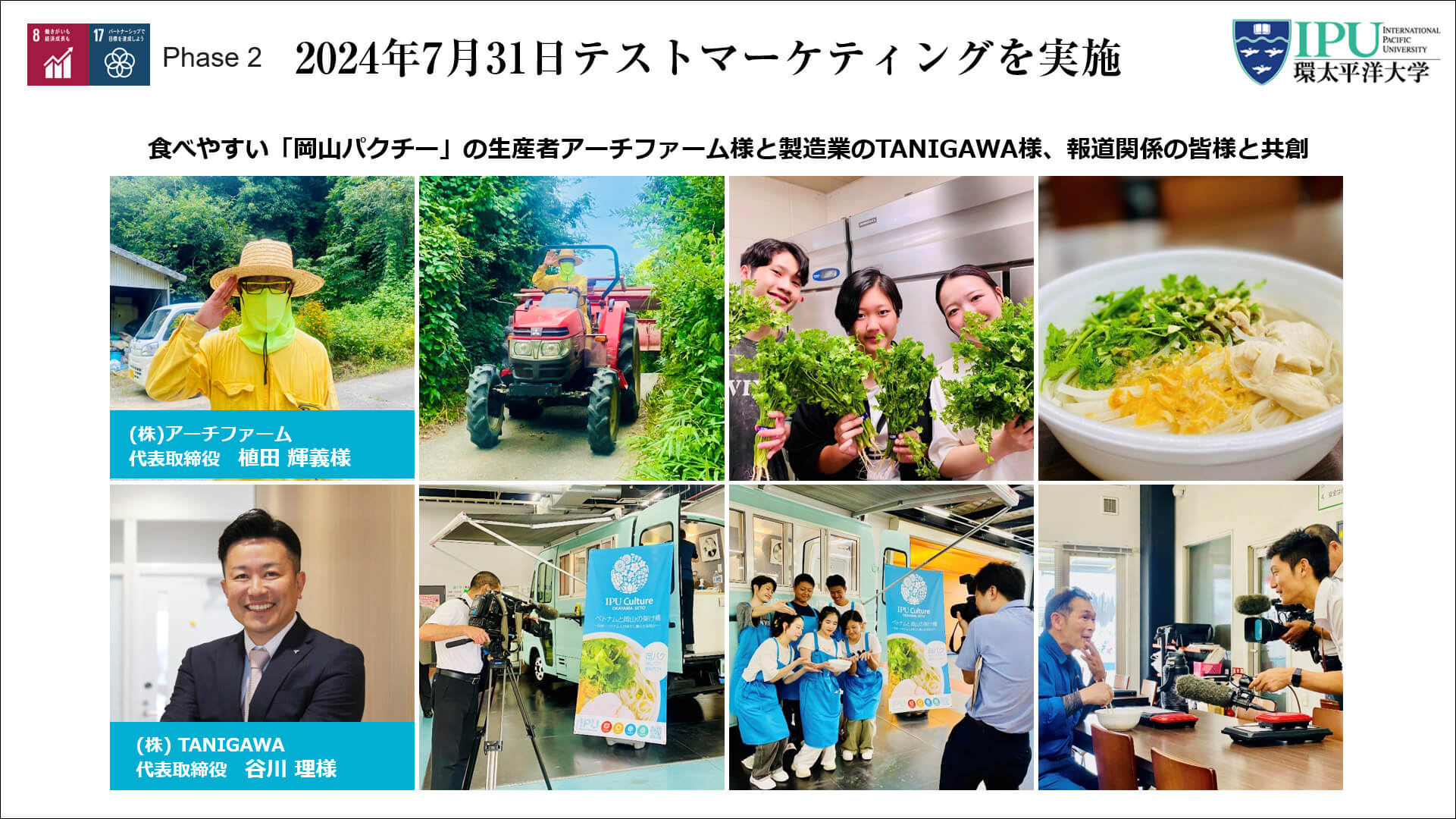 テストマーケティングを実施